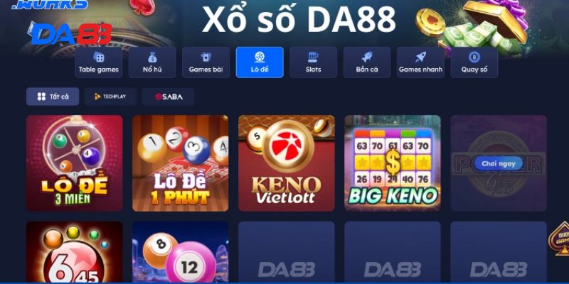 xổ số Da88